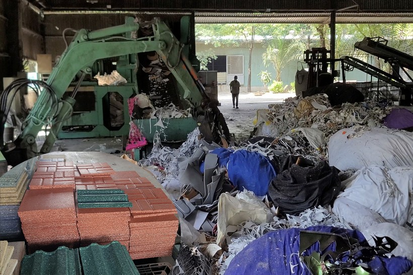 Công ty TNHH MTV Thanh Tùng 2 biến rác thải thành những sản phẩm hữu ích.