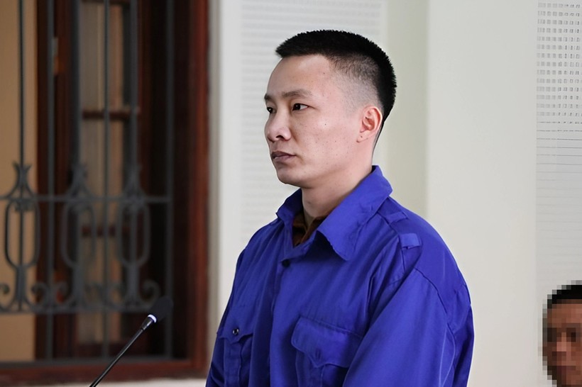 Bị cáo Lê Bảo Tín tại phiên tòa. (Ảnh: PT)