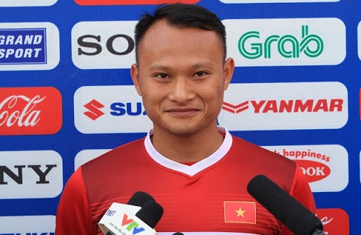 Trọng Hoàng quyết tâm cùng tuyển Việt Nam dự World Cup.