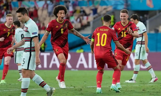 Bỉ đã biến Bồ Đào Nha thành cựu vô địch