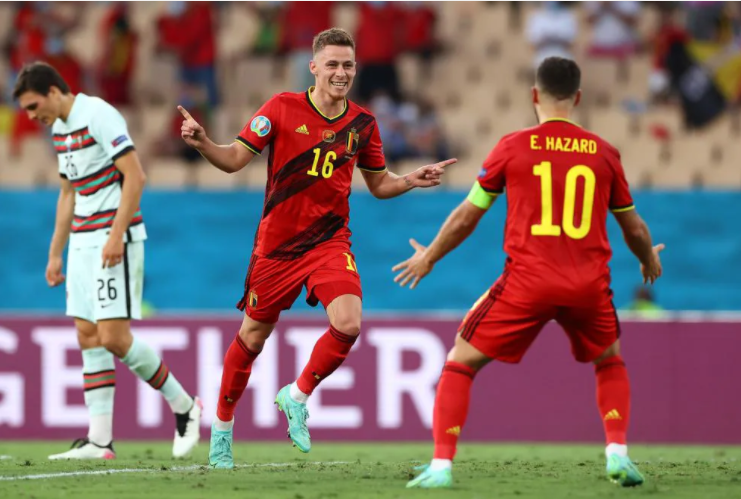 Tuyển Bỉ vào vòng Tứ kết Euro 2020