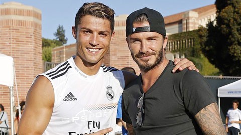 Beckham nhiều lần muốn chiêu mộ Ronaldo.