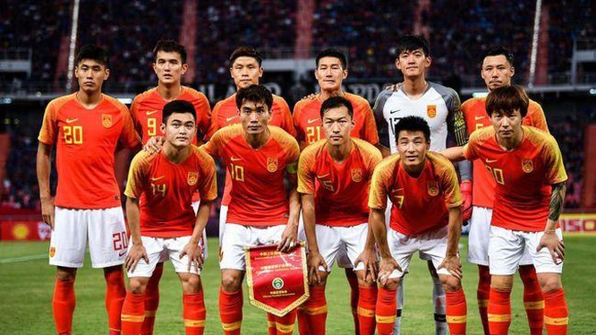 Tuyển Trung Quốc nằm cùng bảng với Việt Nam ở vòng loại cuối World Cup 2022.