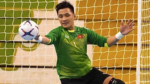 Hồ Văn Ý gây ấn tượng mạnh trong chiến thắng của tuyển futsal Việt Nam