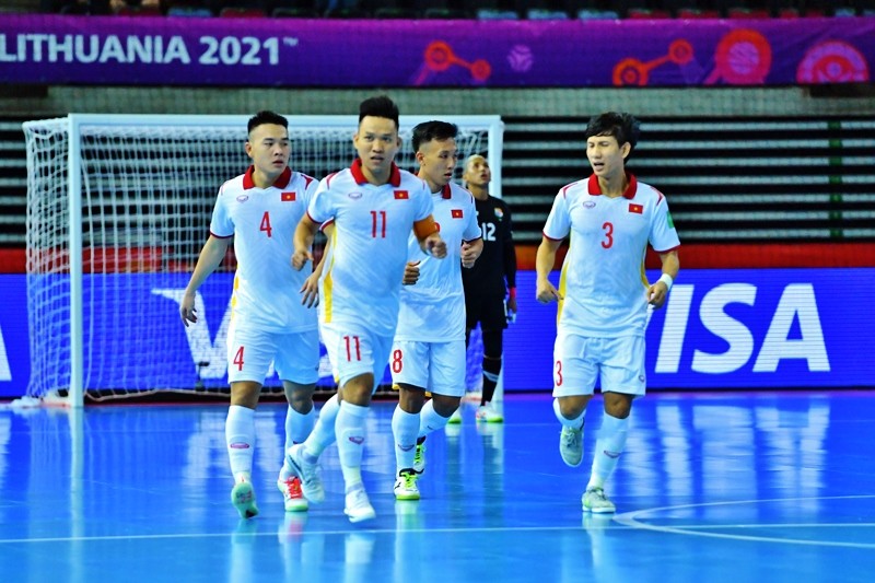 Tuyển Futsal Việt Nam nhận thưởng 1 tỷ đồng sau trận hòa CH Czech.