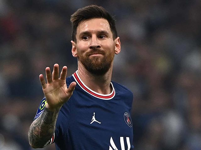 Lionel Messi đang có phong độ không tốt trong màu áo PSG