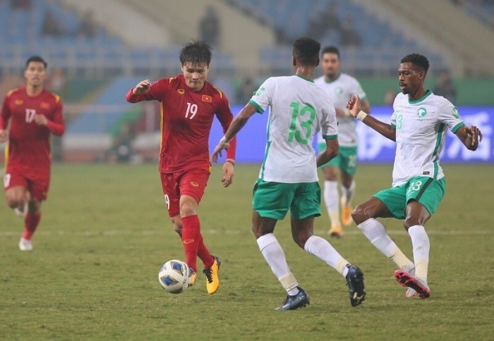 Tuyển Việt Nam chưa có điểm số nào ở vòng loại World Cup 2022.
