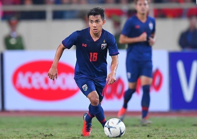 Tiền vệ Chanathip nguy cơ lỡ trận lượt về với Việt Nam vì chấn thương.