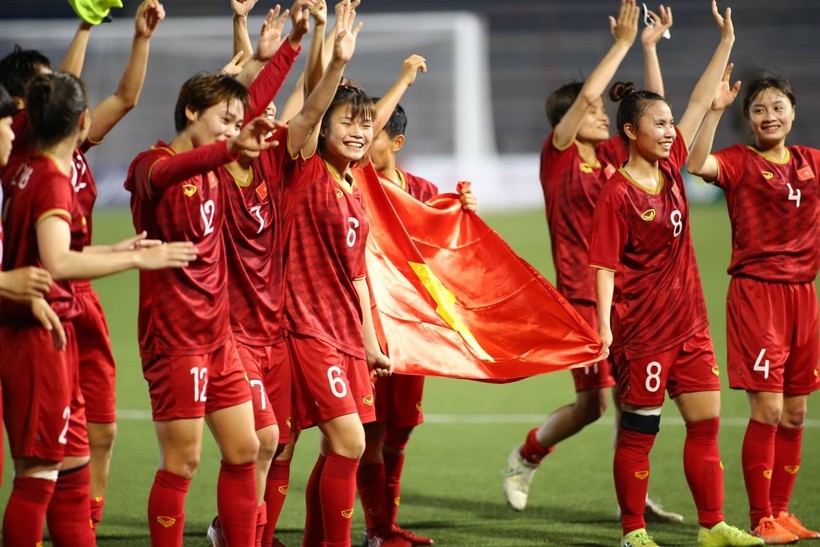 Tuyển nữ Việt Nam quyết tâm đánh bại Trung Quốc ở tứ kết giải châu Á. 