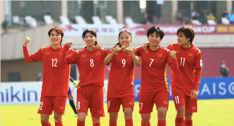 Tuyển nữ Việt Nam tiến rất gần tới tấm vé dự World Cup 2023
