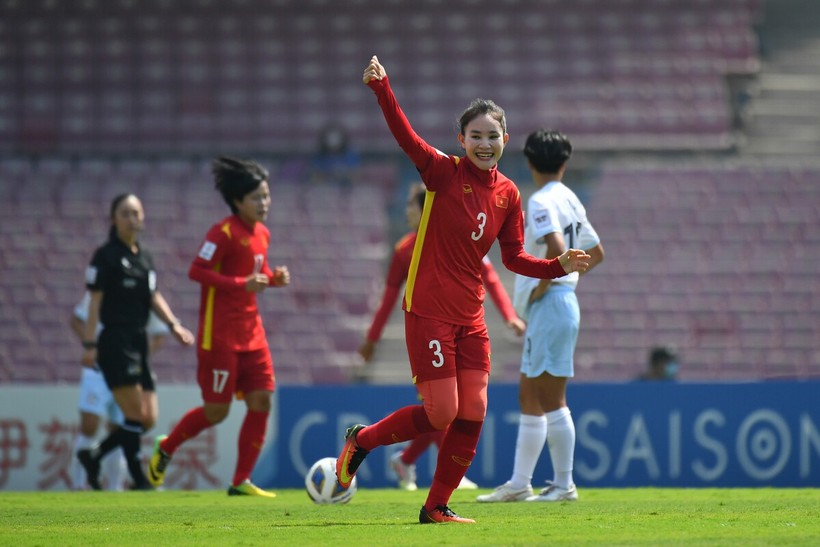 Tuyển nữ Việt Nam xuất sắc giành  vé dự World Cup 2023.