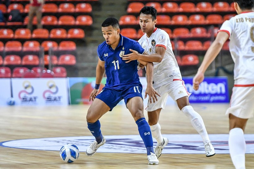 Futsal Thái Lan  tiến vào Bán kết giải Futsal Đông Nam Á 2022 bằng ngôi nhất bảng A.