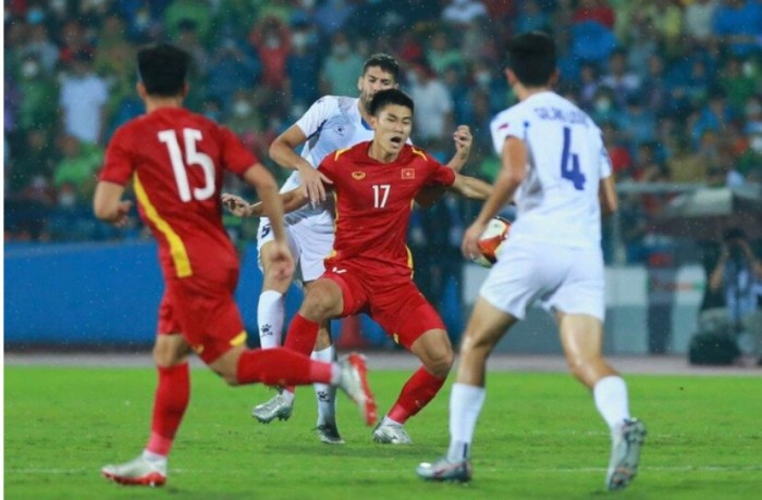 U23 Việt Nam đã có một trận đấu bế tắc trước U23 Philippines. Ảnh Zing.