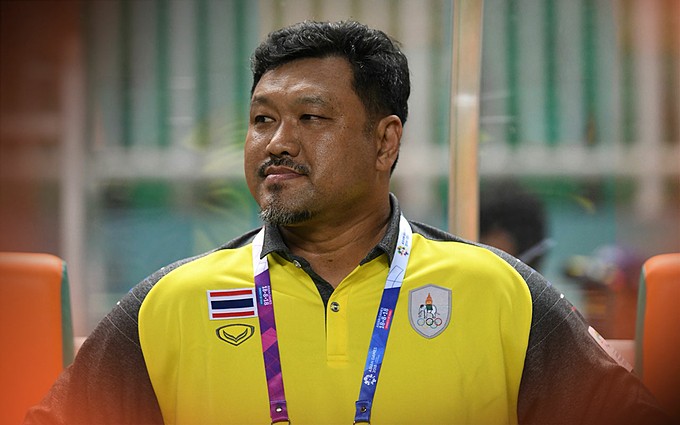 Huấn luyện viên Worawut Srimaka của U23 Thái Lan tự tin trước trận gặp Việt Nam.