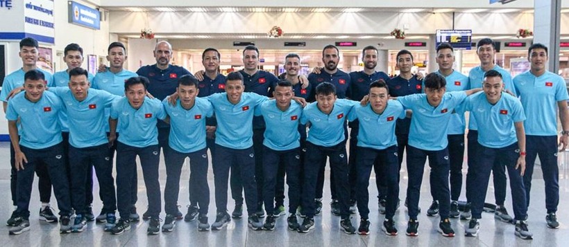 Đội tuyển futsal Việt Nam chuẩn bị tranh tài tại giải châu Á.