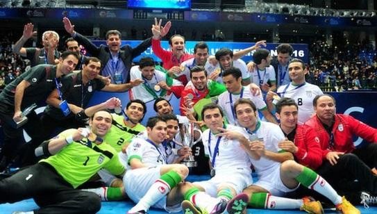 Futsal Iran là đội giàu thành tích nhất ở đấu trường châu Á.