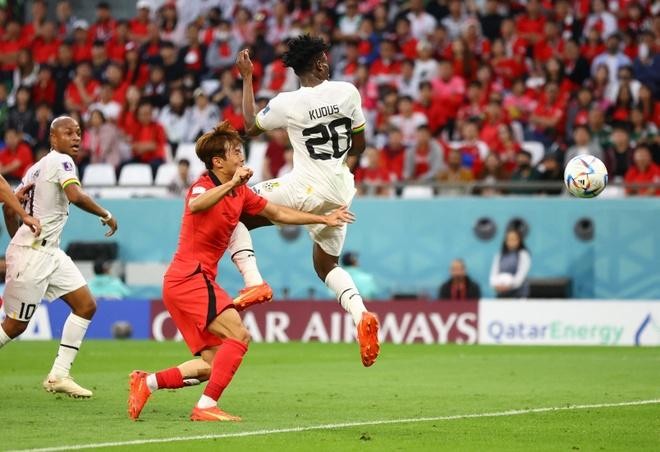 Tuyển Hàn Quốc nguy cơ bị loại sớm ngay từ vòng bảng sau trận thua Ghana.