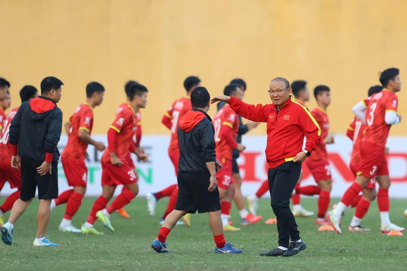 Tuyển Việt Nam tích cực rèn quân cho AFF Cup 2022.