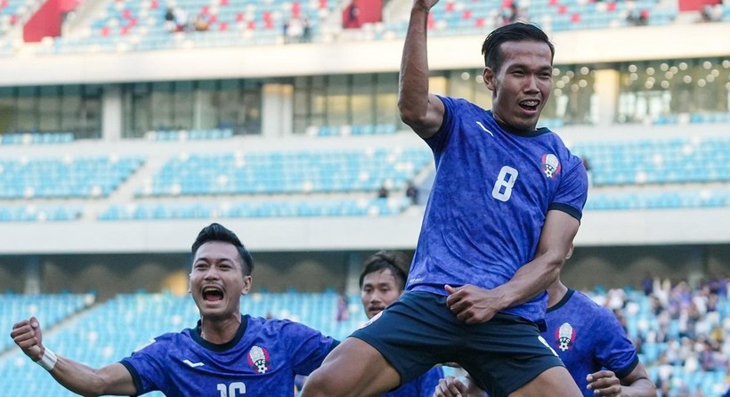 Campuchia gây sốc với chiến thắng trước Philippines ở trận mở màn AFF Cup 2022.