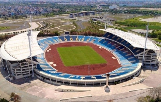 Sân Mỹ Đình đã sẵn sàng cho trận đấu giữa Việt Nam và Malaysia.
