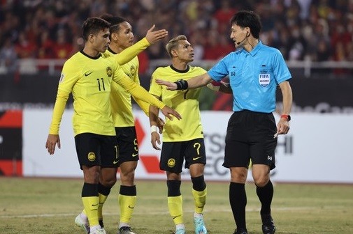 Malaysia để thua cách biệt trước Việt Nam ở AFF Cup 2022.