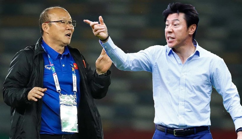 HLV Shin Tae-yong tuyên bố chơi tấn công trước Việt Nam ở bán kết AFF Cup.