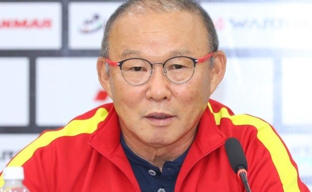 HLV Park Hang Seo hài lòng với chiến thắng của tuyển Việt Nam trước Indonesia.