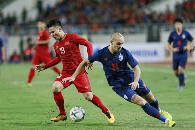 Tuyển Việt Nam sẽ tiếp đón Thái Lan ở chung kết AFF Cup vào ngày 13/1 tới.