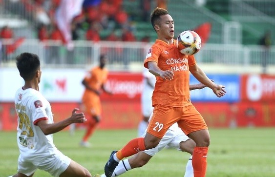 Hoàng Anh Gia Lai bất phân thắng bại Công an Hà Nội vòng 4 V.League.