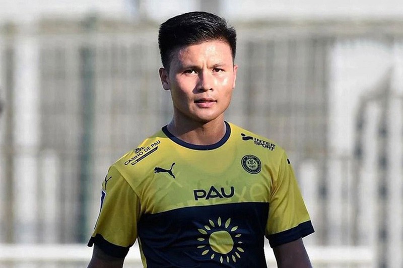 Quang Hải chưa để lại dấu ấn ở Pau FC.