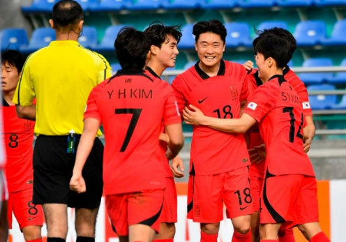 U20 Hàn Quốc thắng cách biệt Jordan ở lượt trận thứ 2 U20 châu Á.