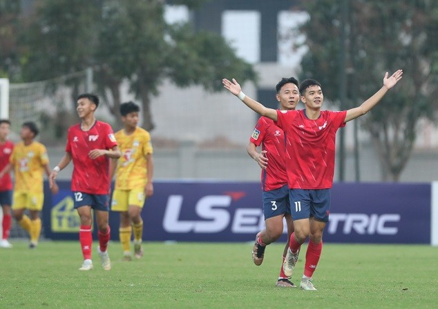U17 PVF thắng đậm Hoàng Anh Gia Lai ở giải quốc gia ở trận mở màn giải quốc gia.