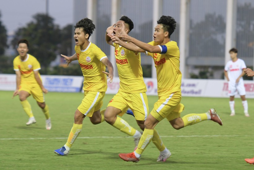 Hà Nội FC chuẩn bị tranh tài tại giải U19 Quốc gia 2023.