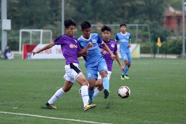U19 Hà Nội nằm ở bảng đấu khó của vòng loại U19 quốc gia.