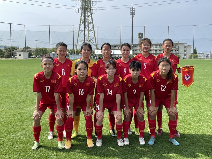 U17 nữ Việt Nam thua tan nát U17 nữ Nhật Bản ở trận chung kết Jenesys 2022.