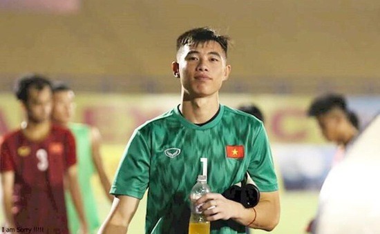 Thủ môn Văn Chuẩn thất vọng với trận thua của U23 Việt Nam.