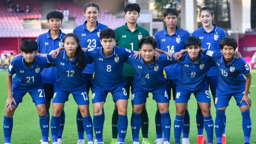 Thái Lan thắng 6-0 trước Mông Cổ ở Vòng loại Olympic 2024.
