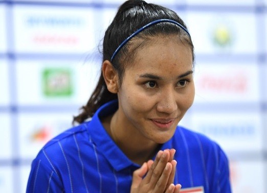 Taneekarn Dangda không được dự SEA Games trong màu áo tuyển nữ Thái Lan.