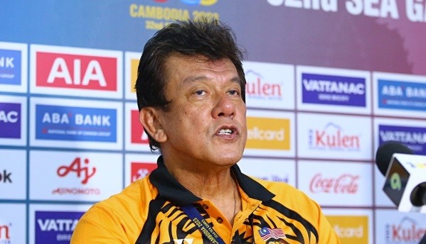 HLV U22 Malaysia không quá lo lắng sau trận thua Thái Lan.