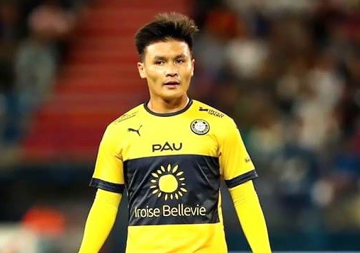 Quang Hải tiếp tục chịu cảnh thất sủng ở Pau FC.