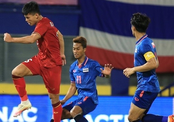 U22 Việt Nam vừa hòa U22 Thái Lan ở lượt trận cuối vòng bảng SEA Games 32.