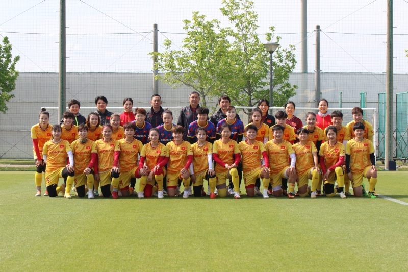 Đội tuyển nữ Việt Nam tập trung chuẩn bị cho World Cup 2023.