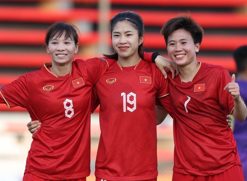 Tuyển nữ Việt Nam bỏ xa Thái Lan trên bảng xếp hạng FIFA tháng 6.