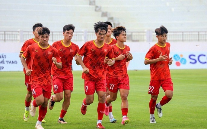 U17 Việt Nam tích cực rèn quân cho U17 châu Á.