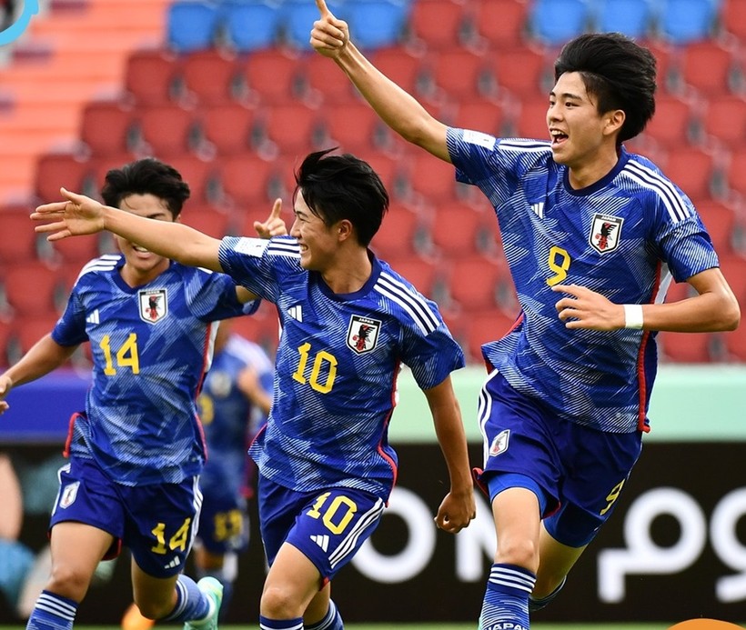 U17 Nhật Bản có chiến thắng cách biệt trước Việt Nam ở giải châu Á.