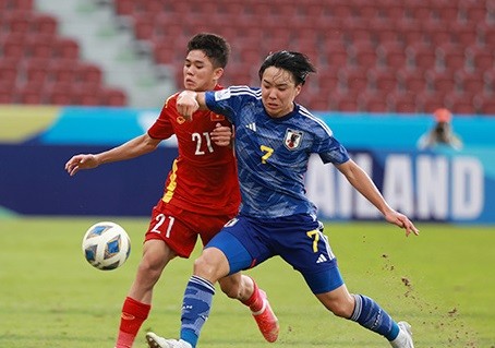U17 Việt Nam vẫn có cơ hội giành vé vào U17 châu Á 2023 sau trận thua Nhật Bản.