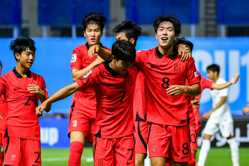U17 Hàn Quốc đụng độ chủ nhà Thái Lan tứ kết U17 châu Á 2023.