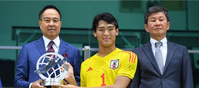U17 Nhật Bản ẵm một loạt danh hiệu ở giải châu Á.