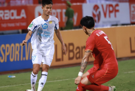 Nam Định thắng kịch tính CLB Công an Hà Nội ở cúp quốc gia.