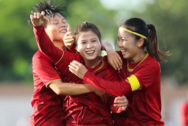 Tuyển nữ Việt Nam đặt mục tiêu có điểm ở World Cup 2023.